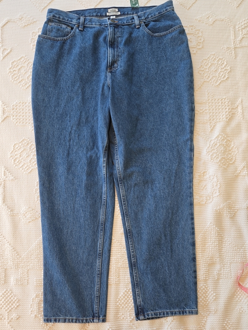 NWT L.L. Bean Original Relaxed Fit Jeans Womans 18 18W